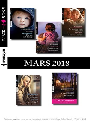 cover image of 10 romans Black Rose + 1 gratuit (n°467 à 471--Mars 2018)